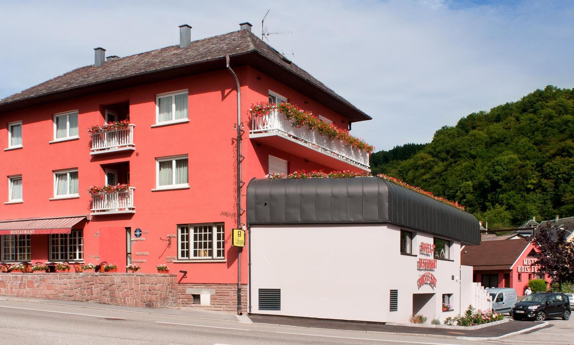 Logis Hostellerie Motel Au Bois Le Sire Orbey Buitenkant foto